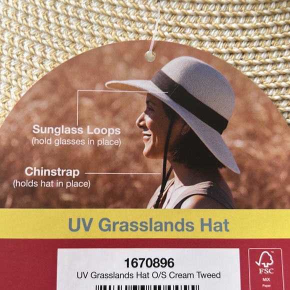 Women’s Solar Escape UV GRASSLANDS Tweed Hat - Picture 6 of 9